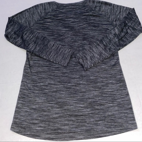 Champion Elite heathered grey high low long sleeve - Picture 5 of 8